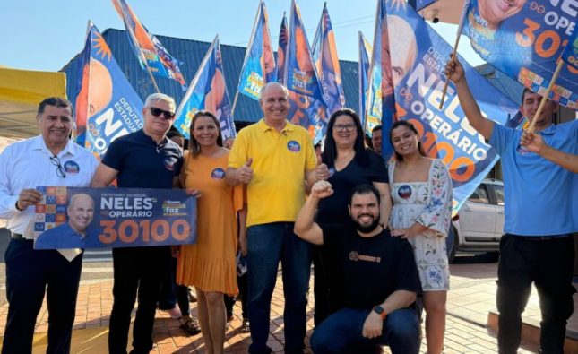 Neles do Operário inicia campanha na Feira da Vila Operária
