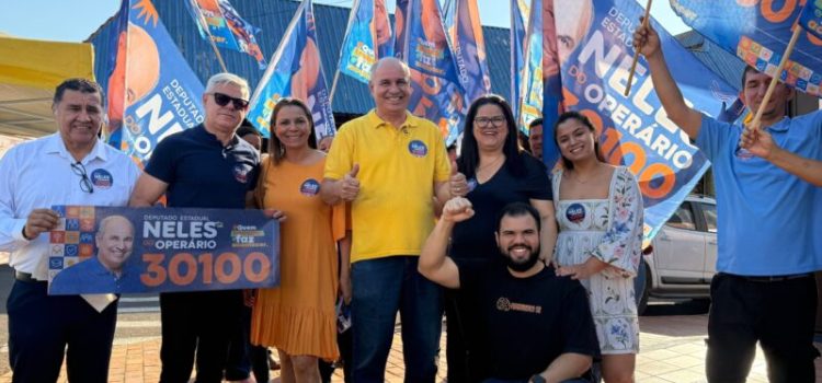 Neles do Operário inicia campanha na Feira da Vila Operária