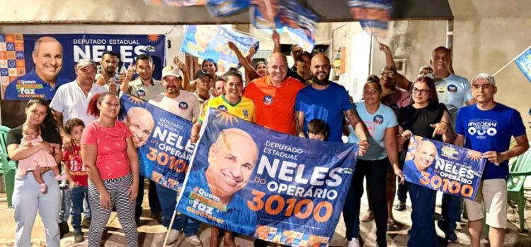 Neles do Operário leva a Paranatinga uma agenda de estradas, saúde, emprego e desenvolvimento