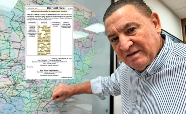 Nininho anuncia ordem de serviço para pavimentação de 33,4 km da MT-040 em Pedra Preta