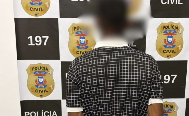 PC divulga foto de suspeito de estuprar mulher na frente dos filhos em cidade próxima a Rondonópolis