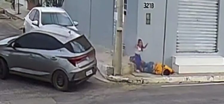 Pai é executado no meio da rua enquanto levava a filha para a escola; vídeo mostra tudo