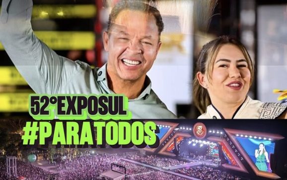 Prefeito Cláudio Ferreira celebra sucesso da Exposul após abertura histórica: “A Exposul é de todos nós”
