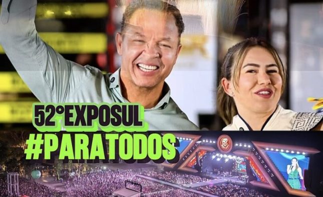 Prefeito Cláudio Ferreira celebra sucesso da Exposul após abertura histórica: “A Exposul é de todos nós”