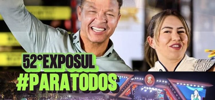 Prefeito Cláudio Ferreira celebra sucesso da Exposul após abertura histórica: “A Exposul é de todos nós”