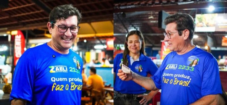 Rodrigo da Zaeli intensifica agenda de campanha em Rondonópolis com visitas em empresas e corpo a corpo na Vila Aurora 