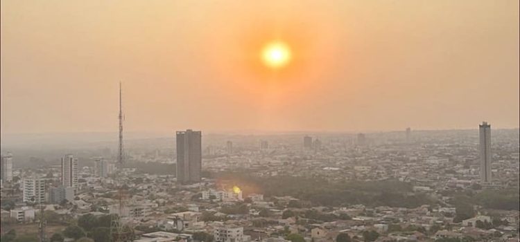 Rondonópolis é a 4ª cidade mais quente do Brasil na terça-feira; sensação de deserto