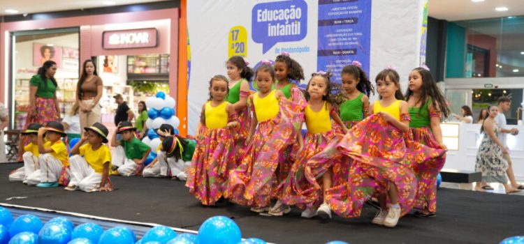 Semana da Educação infantil apresenta o protagonismo das crianças com apresentações artísticas e exposição de atividades