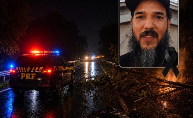 Tatuador morre após bater moto contra árvore caída em MT