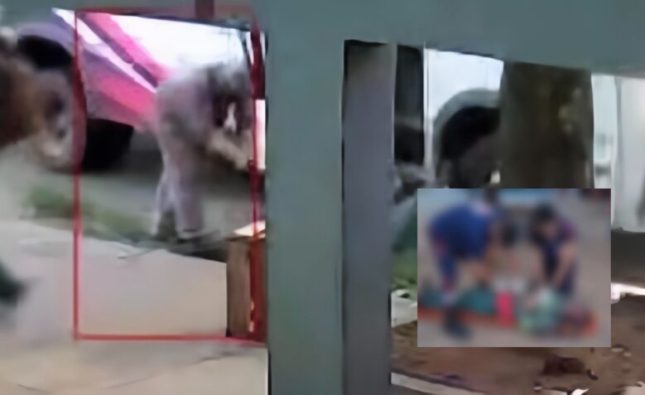 Vídeo forte mostra homem sendo assassinado ao pegar ônibus para o trabalho; sobrinho é suspeito