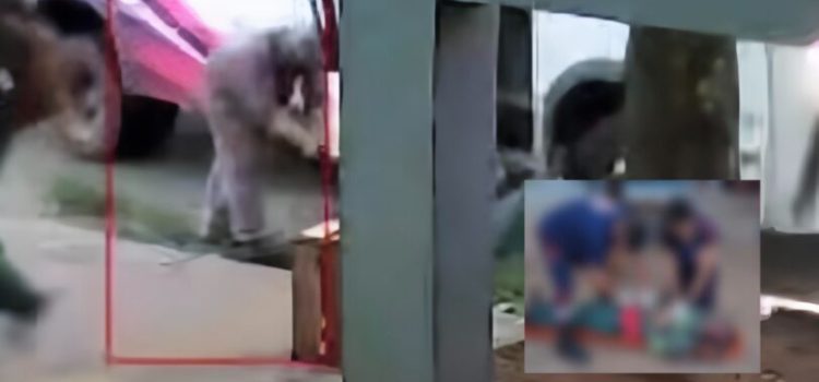 Vídeo forte mostra homem sendo assassinado ao pegar ônibus para o trabalho; sobrinho é suspeito