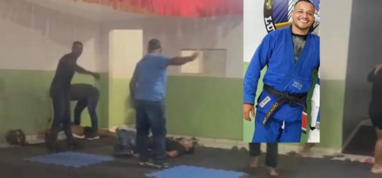 Vídeo mostra cabo morto no tatame após ser executado com 10 tiros por aluno em MT; motivação pode ser passional