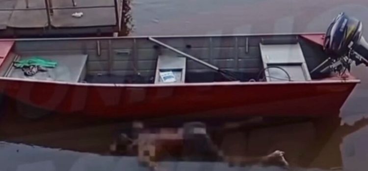 Vídeo mostra corpo em decomposição encontrado no Rio Vermelho em Rondonópolis
