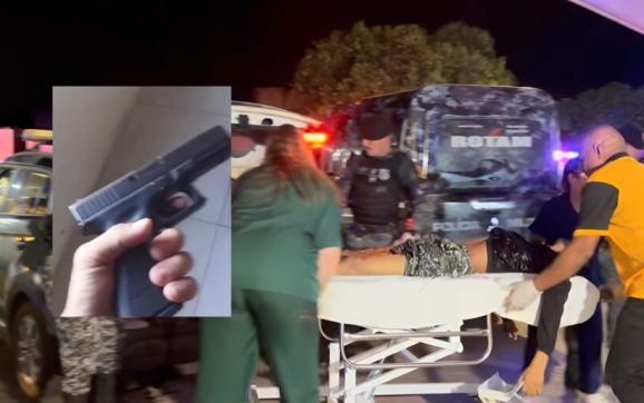 Vídeo mostra faccionado com armas desafiando policiais horas antes de ter o CPF cancelado em MT