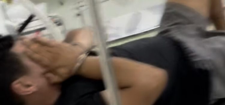 Vídeo mostra filho de ex-comandante gemendo de dor após ser baleado durante fuga em MT; assista
