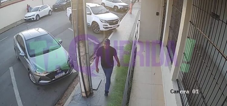 Vídeo mostra homem atacando sexualmente empresária na frente do filho de 5 anos em MT
