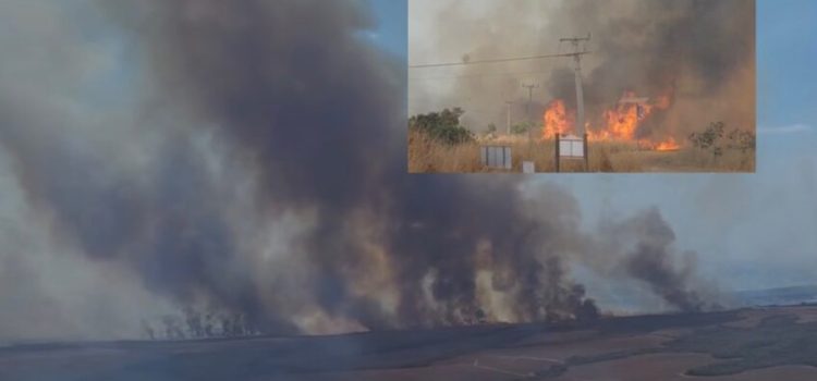 Vídeos impressionantes mostram incêndio de grandes proporções em Paranatinga