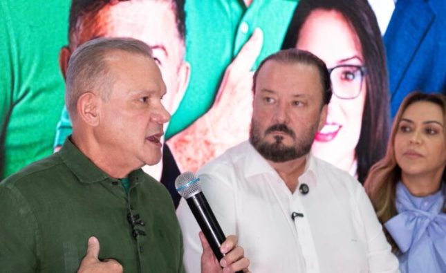 Wellington apresenta Reinaldo Morais como vice na chapa ao Governo de Mato Grosso