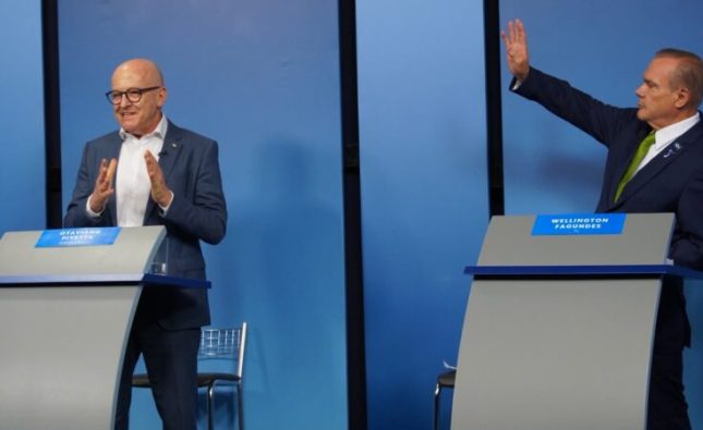 Wellington apresenta propostas e protagoniza principais embates em debate na Rádio Centro América