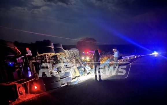 Carreteiro é decapitado após ser arrastado durante tombamento na BR-070 em MT; veja imagens