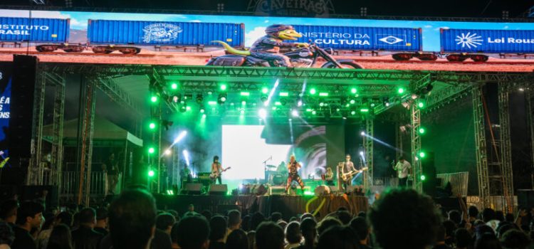 Com apoio da Prefeitura, Caveiras Moto Festival começa com grande público e muitos atrativos