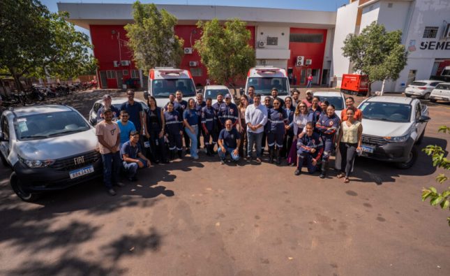 Gestão Cláudio Ferreira amplia frota de veículos e renova ambulâncias do SAMU em Rondonópolis