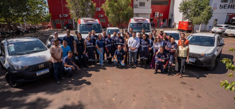 Gestão Cláudio Ferreira amplia frota de veículos e renova ambulâncias do SAMU em Rondonópolis