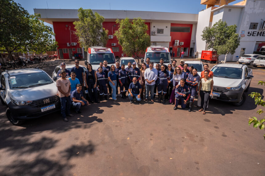 Gestão Cláudio Ferreira amplia frota de veículos e renova ambulâncias do SAMU em Rondonópolis