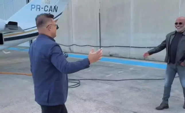 Helicóptero com Rick, da dupla com Renner, desaparece em Santa Catarina; vídeo mostra cantor ao lado de empresário antes do voo