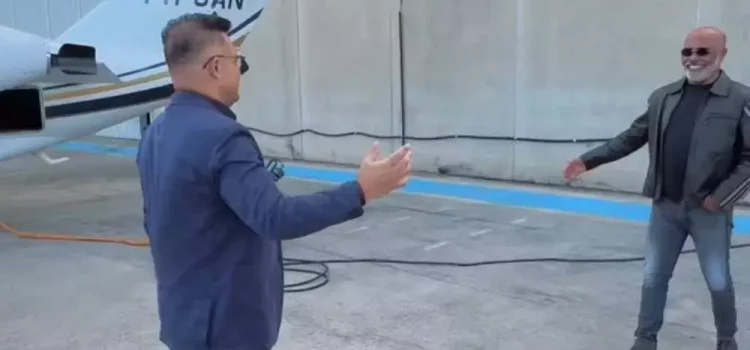 Helicóptero com Rick, da dupla com Renner, desaparece em Santa Catarina; vídeo mostra cantor ao lado de empresário antes do voo