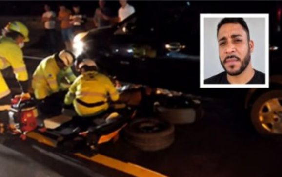 Homem morre no Hospital Regional após batida entre moto e carro na BR-163 