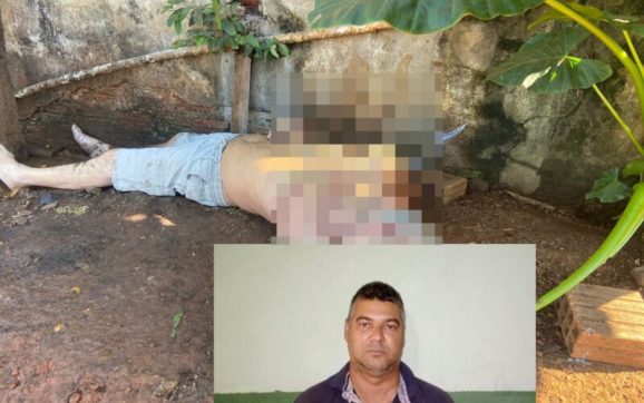 Imagem fortíssima mostra rondonopolitano envolvido em ‘rolos’ de gado morto a tiros na zona rural