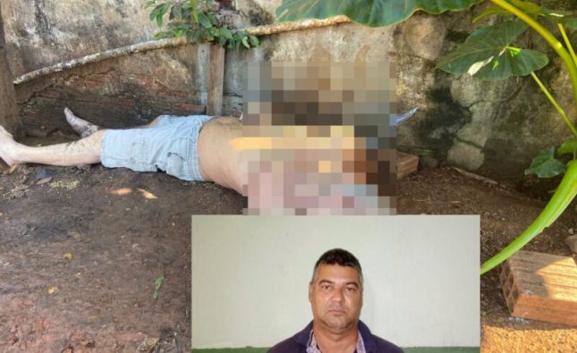 Imagem fortíssima mostra rondonopolitano envolvido em ‘rolos’ de gado morto a tiros na zona rural