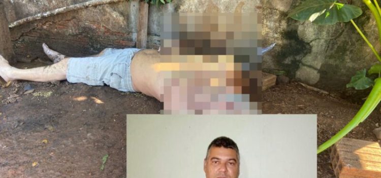 Imagem fortíssima mostra rondonopolitano envolvido em ‘rolos’ de gado morto a tiros na zona rural