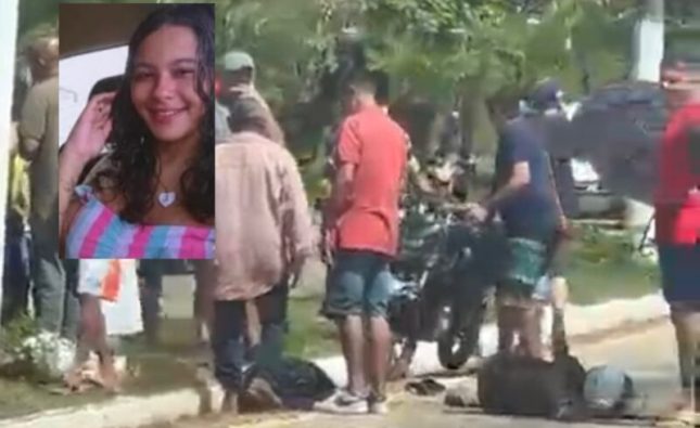 Jovem de 18 anos morre após moto com três pessoas, incluindo bebê, bater em poste em MT; vídeo forte