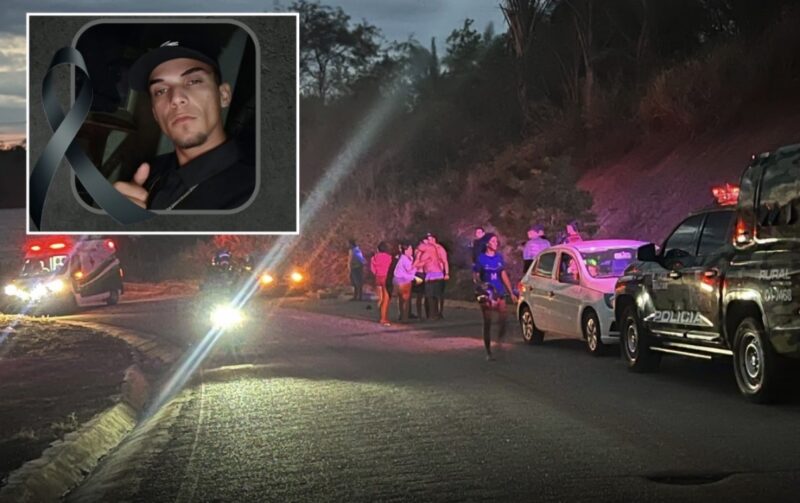Jovem de 21 anos morre em acidente de moto perto da Cachoeira do Prata