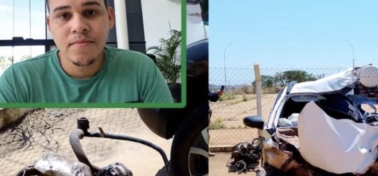 Jovem servidor municipal morre após invadir pista e colidir fortemente com caminhão na BR-364