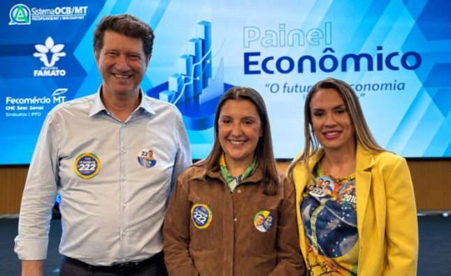 Kalynka Meirelles representa Sul de MT em debate sobre futuro da economia brasileira