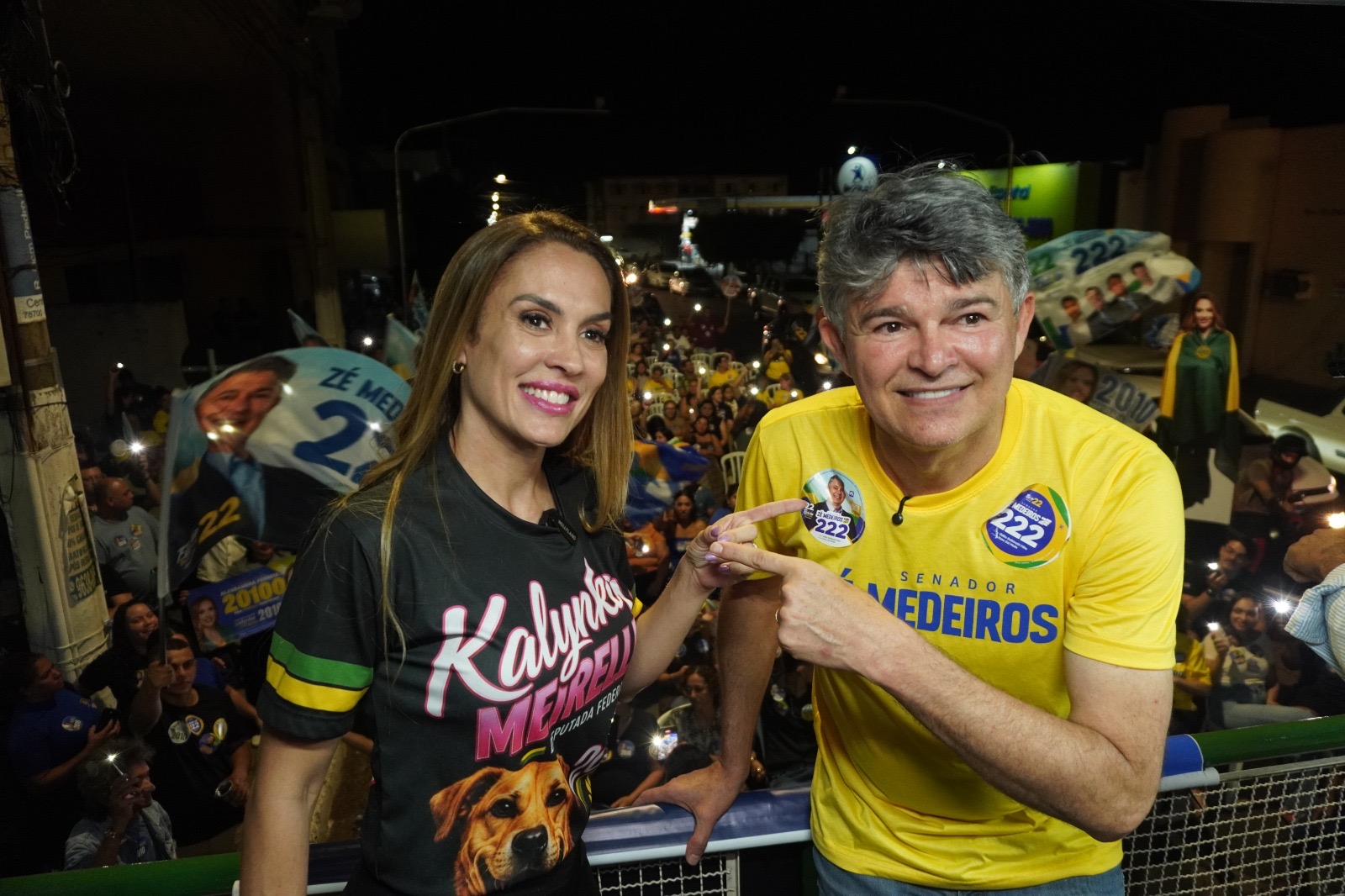 Lançamento de campanha de Kalynka Meirelles reúne cerca de 1.000 pessoas em Rondonópolis