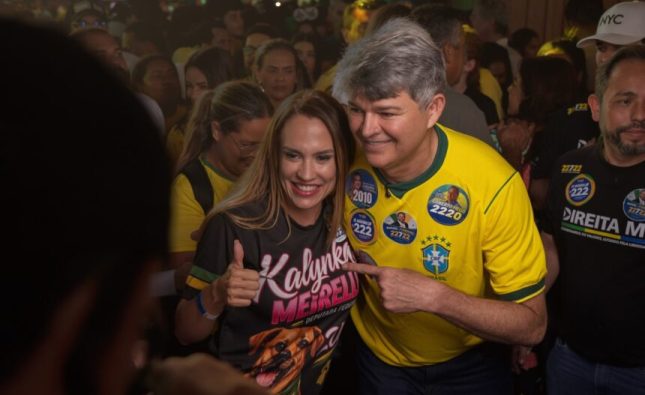 Lançamento de candidatura de Medeiros em Cuiabá confirma apoio a Kalynka Meirelles
