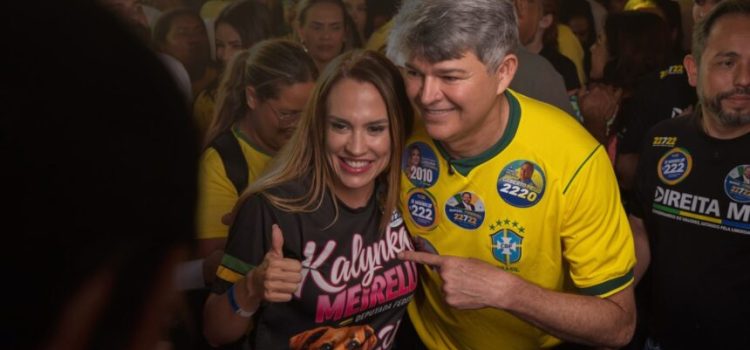 Lançamento de candidatura de Medeiros em Cuiabá confirma apoio a Kalynka Meirelles