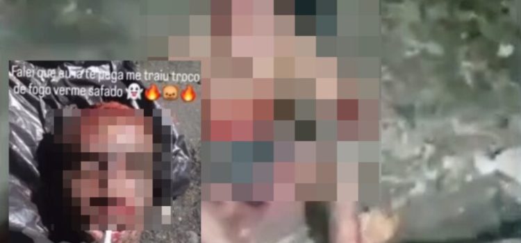 Membro do CV cai em emboscada e acaba decapitado e tem braços cortados por rivais; imagens fortíssimas