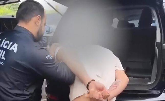PC prende suspeito de assassinar brutalmente homem a facadas na região de Rondonópolis; vídeo