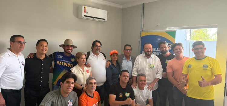 PL e Novo reafirmam união na campanha de Wellington e Reinaldo Morais
