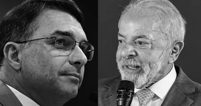 Pesquisa Quaest: Flávio Bolsonaro tem 42% e Lula, 41%, no 2º turno
