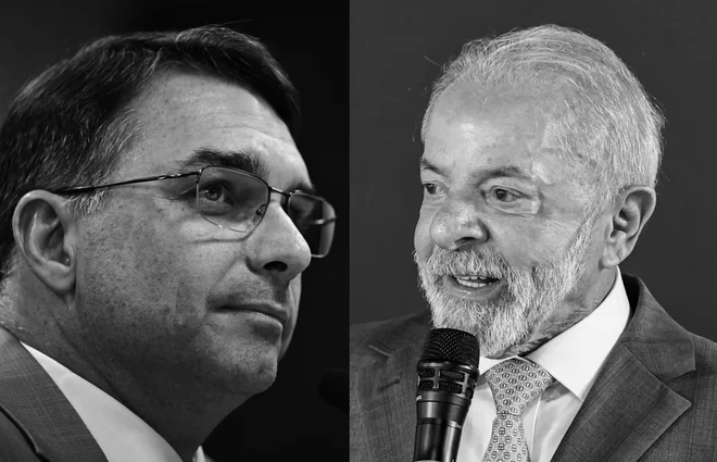 Pesquisa Quaest: Flávio Bolsonaro tem 42% e Lula, 41%, no 2º turno