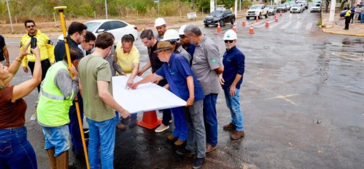 Prefeito Cláudio Ferreira anuncia o começo das obras viaduto da Lions