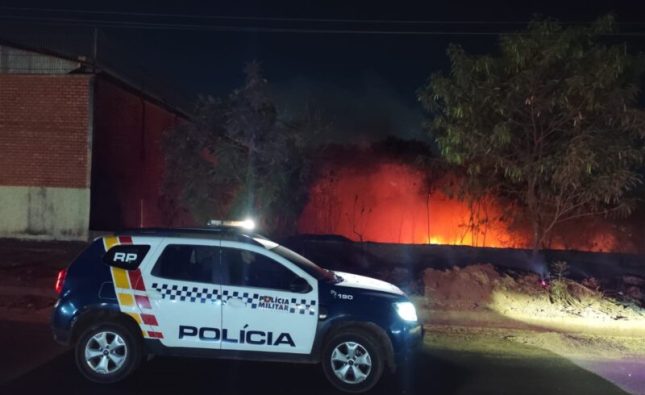 Suspeito de incendiar mata no Distrito Industrial tenta fugir, mas acaba preso em Rondonópolis