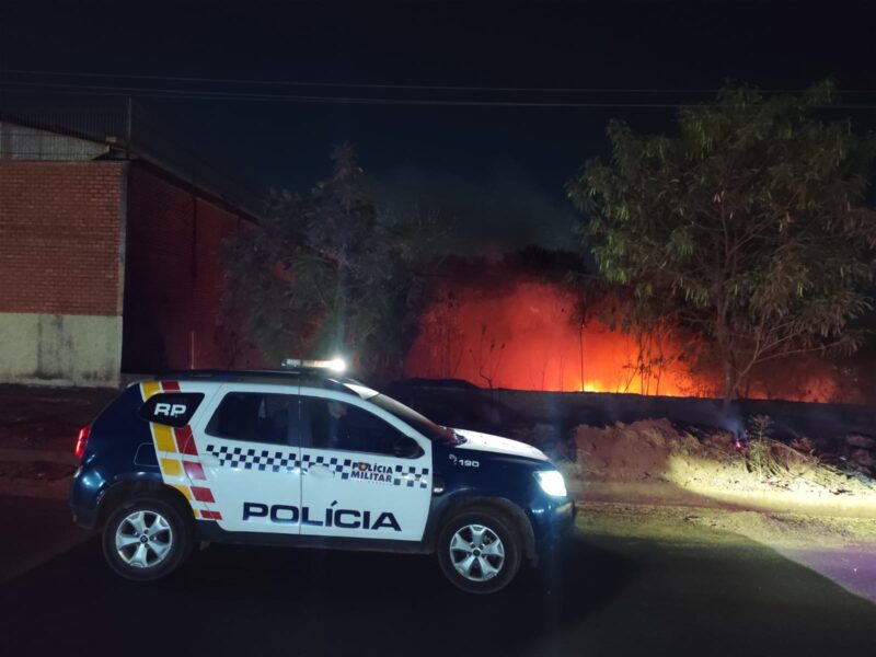 Suspeito de incendiar mata no Distrito Industrial tenta fugir, mas acaba preso em Rondonópolis