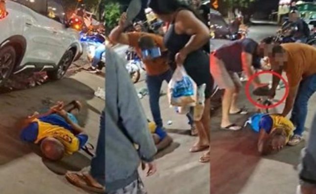 Tarado leva surra e é amarrado por populares após ejacular em loja em MT; vídeo